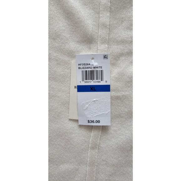 NWT Y2K Longsleeve Crop Top Sweater Womens JUNIOR XL Cream Beige - Picture 4 of 4